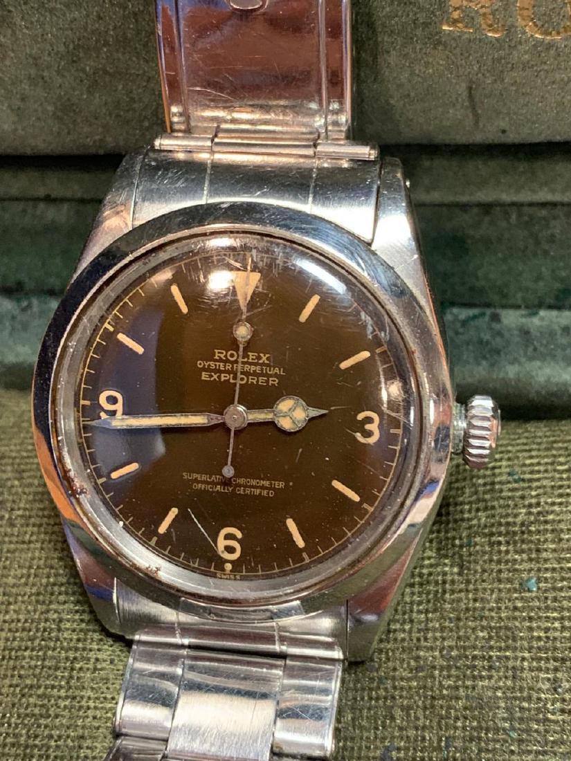 Rare Rolex Explorer 1016 Vintage Tropical Dial,